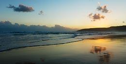 Sunset over Wilderness Beach